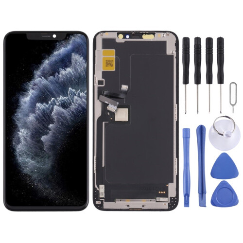 TFT LCD-skärm för iPhone 11 Pro Max med digitaliserare komplett montering