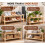 2 Tier Bamboo Shoe Rack  Bathroom Storage 3