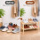 2 Tier Bamboo Shoe Rack  Bathroom Storage 6