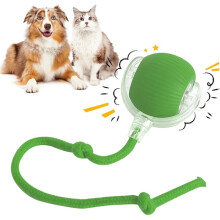 Interactive Cat Ball Toy - Electric Cat Toy with USB Rechargeable, Three Working Modes, 360 Rolling Smart Ball for Cats and Dogs, Pet Supplies