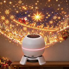 Magical Christmas Projection Night Light, Merry Glow Christmas Projector