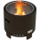 Metal Wood-burning Smokeless Fire Pit, Black 1