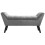 Tufted Velvet Buttoned Bench with Raised Arms 4