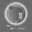 Round Metal Framed LED Wall Mirror 4
