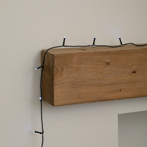 50m 500 LED Multi-Action Christmas String Lights in Cool White 2