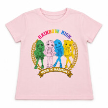 Rainbow High Girls' 2 Piece Pyjama Set Size 9-10 Years pink