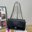 (Black) Ladies large diamond flap chain bag 1