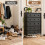 5 Tier Shoe Rack Storage Organiser Metal Stand 2