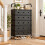 5 Tier Shoe Rack Storage Organiser Metal Stand 3