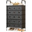 5 Tier Shoe Rack Storage Organiser Metal Stand 1