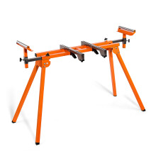 DOVAMAN Gehrungssägenständer, 198 cm Schiene, 150 kg Tragkraft, Orange
