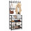 Coat Rack With Shoe Storage 4 Tier Plastic 8 Hooks 1