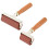 Versatile Rubber Brayer Roller Tool - 2" & 4" Soft Rubber for Ink Application, Stamping, Crafts, and More 1