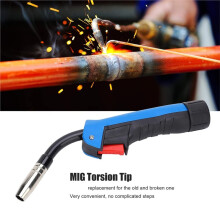 15AK Cabezal de Antorcha de Soldadura, Cabezal de Pieza de Soldadura MIG MAG, Punta de Torsión para Cuerpo de Antorcha de Soldadura de Dióxido de