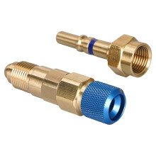 Kit de Raccords Rapides pour Argon QDB33 - Régulateur de Gaz Inerte 125 PSI et Raccord de Tuyau pour Soudage TIG (Mâle et Femelle)