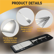 Set di Lame per La Rimozione del Parabrezza - 25,4 cm, 30,5 cm, 35,5 cm, In Acciaio Inossidabile, per Riparazioni di Vetri Auto.