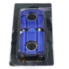 Universeller 22-mm-/28-mm-Lenkererhöhungsadapter für Motorradlenker, Blau