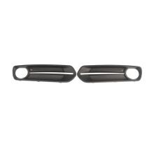 Front Fog Light Intake Frame Grille Fog Lamp Cover Bezels Car Accessories for 1 Series F20 Sports 2012-2014