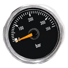 Scuba Gear Air Pressure Gauge 350bar Stainless Steel Pressure Gauge with G1/8 BSPP Thread for Diving Enthusiasts