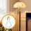 10PCS Clip  Lamp Shade Adapter with 1/4-27 Decorative Finial for Easy Installation 8