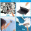 Versatile Rubber Brayer Roller Tool - 2" & 4" Soft Rubber for Ink Application, Stamping, Crafts, and More 4