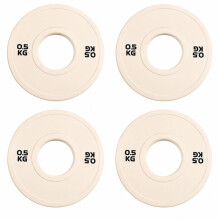 4 Stück Wechselgewichtscheiben, 1,1 Lb (Ca. 500 G) Teilgewichtscheiben für Krafttraining