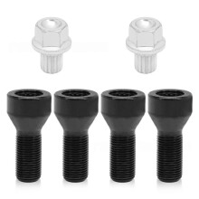 36136776076 Wielslotadapter M14 X 1,25 Wielslotbout Wielmoer voor F20 F21 F22 voor R50 R52 R53 Auto-Onderdelen
