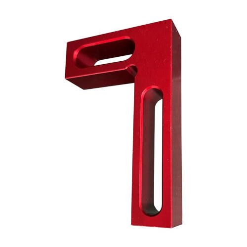 90 Positioning Square Woodworking Carpenter Tool Pocket Size Right Angles Clamps High Precisions Check Square 2