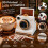 3D Printed Latte Camera Vintage  Replaceable Cards DIY Latte Art Camera Tool One Touch Press+4 Dessert Stencils A 2