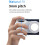Phone Camera Shutter Grip Powerful Snap Magnetic Camera Master Grip with Dual Color Fill Light for  Calls Video B 6