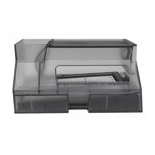 Dust Box Replacement Compatible with  6MAX Robot Vacuum, Washable Filter, Easy Removable Anti-Leak Dust Bin