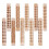10Pcs Wooden Clay Texture Rollers for Pottery & Polymer Clay  Projects 1