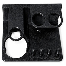 Supporto di Ricarica per Spazzolino Elettrico, Organizer A 2 Scomparti per  IO Series 7 8 9 Large