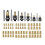 Carbon Steel Rivet Nut Tool Kit Mandrel  Set for M3-M10 Hardware Rivets and Nuts 1
