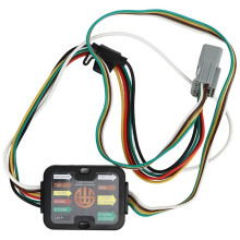 US Version 4 Pin Trailer Wiring Harness 56217 for 2008-2019 Connects Taillights and Brake Signals,Flat T-Connector Plug