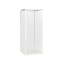 Capa para Assadeira de 20 Camadas - PVC Transparente com Zíperes em 3 Lados - Capa Universal para Assadeira de 20 Camadas e Suporte de Velocidade -