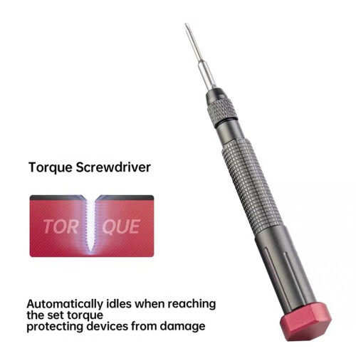Torque Screwdriver Precisions Phone Repair Tool, 5 Interchangeable Magnetic Bits for Smartphone Electronics Maintenance 1