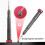 Torque Screwdriver Precisions Phone Repair Tool, 5 Interchangeable Magnetic Bits for Smartphone Electronics Maintenance 4