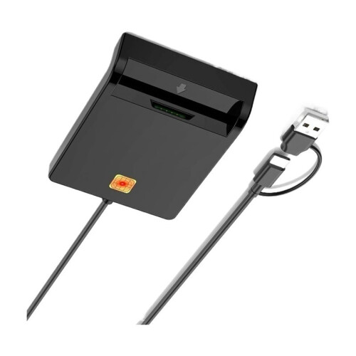 Smartcard-Lesegerät, USB-C- und USB-A-Kartenleser 2
