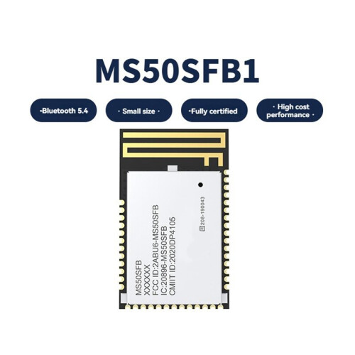 MS50SFB1C  5.0 RF Transceiver Module Low Power Nordic NRF52810 Chip, 10-60m Long Range Module Kit 2