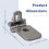 MEF62782201 Dryer Door Hinge for ,  Elite Series 6