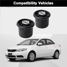 2PCS Rear Trailing Arm Bushing for Forte Soul 2010-2013 Axle Bushing Replacement 55160-2K000 551602K000