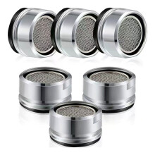 6 Pack M24 Male Thread Faucet Aerator, Kitchen Sink Replacement Anti- Insert
