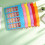 8 Pack Rainbow Hanging File Folder Dividers for Cabinets Plastic Folder Separators,Fits Letter Size, for Bills, Receipts 6