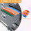 8 Pack Rainbow Hanging File Folder Dividers for Cabinets Plastic Folder Separators,Fits Letter Size, for Bills, Receipts 5