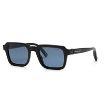 Occhiali da sole Chopard SCH376 52/23/145 Nero lucido Acetato UOMO SCH376