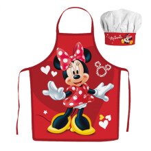 Disney Minnie Mouse Apron and Chef's Hat -Ages 4-8