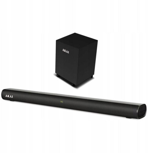Akai Barra de som - AKAI - ASB-20CSW - 2.1 - 80W - Bluetooth 5.0