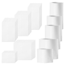 100Pcs Sublimation Shrink Wrap Sleeves Sublimation Sleeves for Tumblers,Sublimation Wrap 5 Sizes for Tumblers, Mugs, Cup
