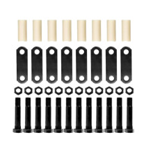 Kit de Manilhas Alex para Reboque, Cinta de Manilha 312L Adequada para Molas de Olhal Duplo de 3500 Lb A 7200 Lb